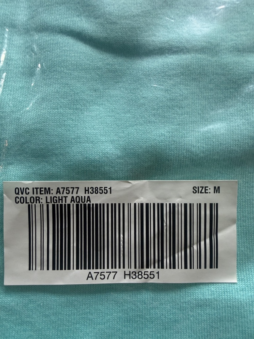 Light Aqua Women's Tunic Top - QVC - Picture 2 of 12